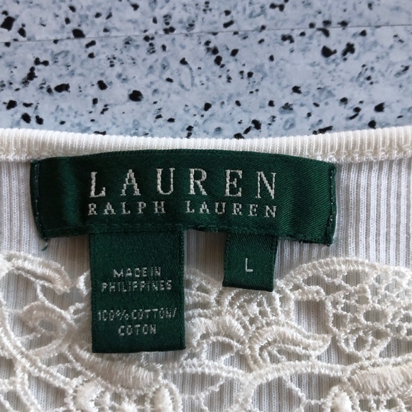 Lot of 4 cotton Ralph Lauren tops shirts in large - Picture 9 of 12